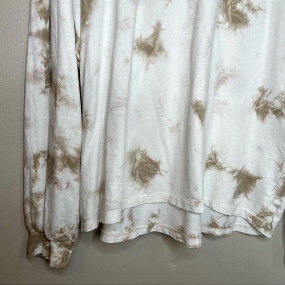 C&C California Green/White Tie Dye Light Weight Long Sleeve Sweater Size Medium - Picture 8 of 10